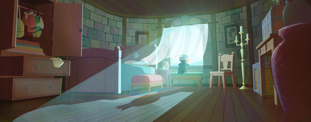 BOJJI&#39;S ROOM (Day): Ousama Ranking Fanart. Bojji is looking forward to that day&#39;s adventure.